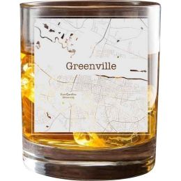 Greenville College Town Glasses (Set of 2)