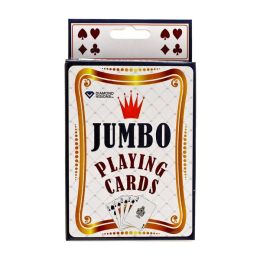 Jumbo Oversized Easy to Read Game Playing Cards - Diamond Visions