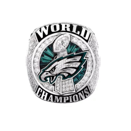 NFL 2017_2018 Philadelphia Eagles Official Super Bowl Championship Ring (size: 9)