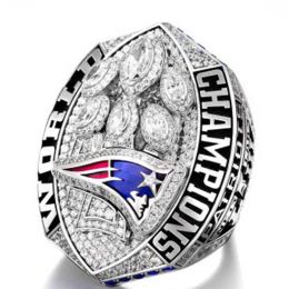 2018 Patriots New England NFL Championship Rings (size: 14)